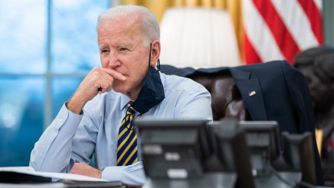 Joe Biden en la Casa Blanca.